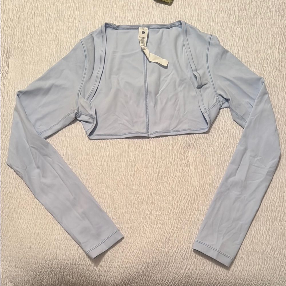Light Blue Lululemon shrug